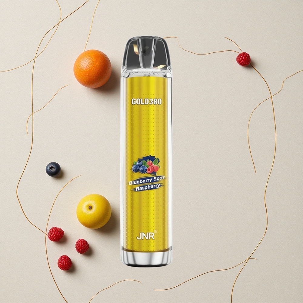 Mirtillo Lampone Acido JNR Gold380 6000 Puffs 1500mAh all'ingrosso Italia