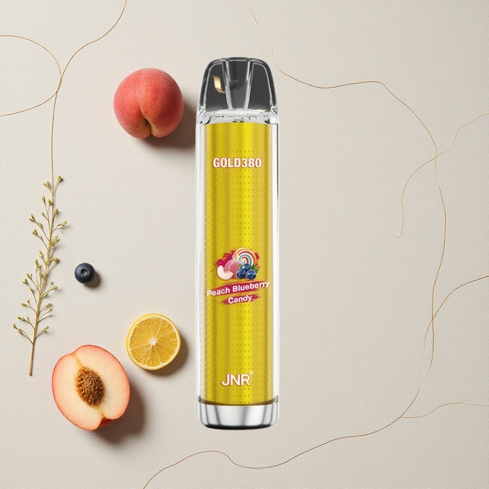 Pesca Mirtillo JNR Gold380 6000 Puffs 1500mAh Capacità della Batteria all'ingrosso Italia