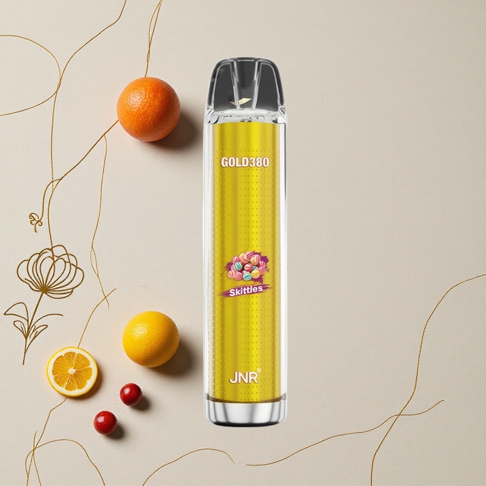 Sapori di Arcobaleno JNR Gold380 6000 Puff Capacità della Batteria 1500mAh all'ingrosso Italia