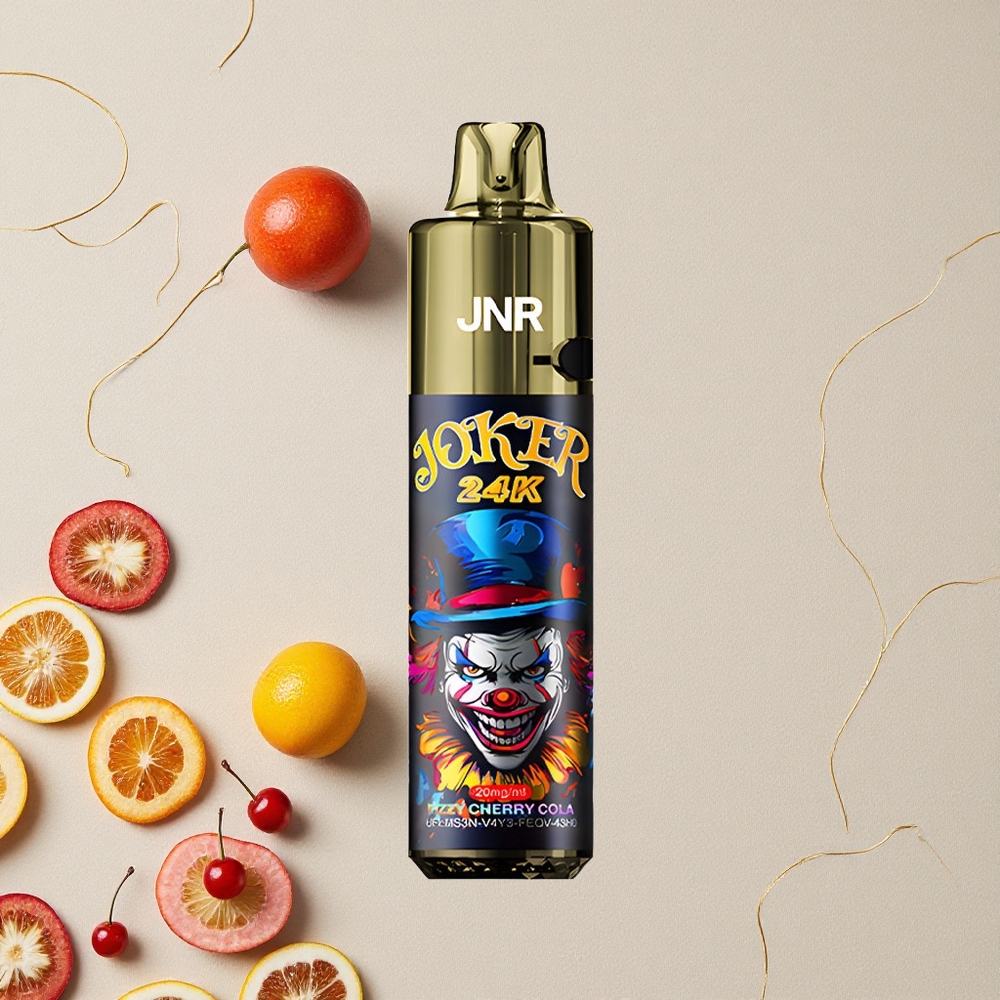 Ciliegia Frizzante Cola JNR Joker 24K Puffs 800mAh Batteria Tipo-C Ricarica all'ingrosso Italia