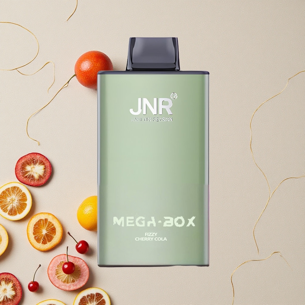 Ciliegia Frizzante Cola JNR Mega Box 25000 Puffs 30ml Capacità E-Liquid all'ingrosso Italia