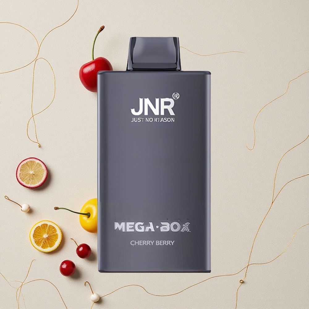 Ciliegia Mora JNR Mega Box 25000 Puff Capacità E-Liquid 30ml all'ingrosso Italia