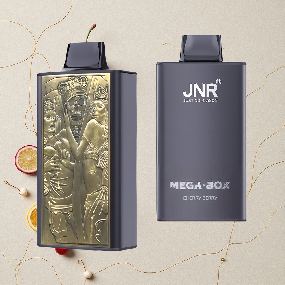 Ciliegia Mora JNR Mega Box 25000 Puff Capacità E-Liquid 30ml all'ingrosso Italia