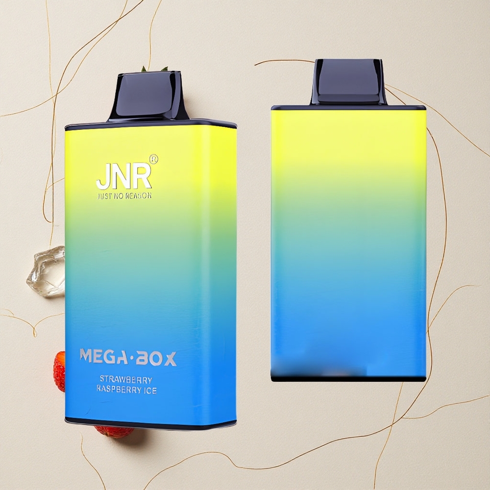 Fragola Lampone Ghiaccio JNR Mega Box 25000 boccate Capacità E-liquid 30ml all'ingrosso Italia