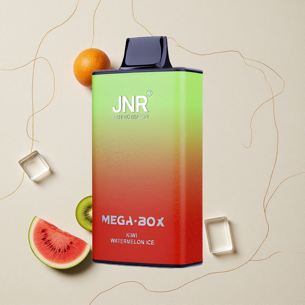 Kiwi Anguria Ghiaccio JNR Mega Box 25000 Puff Capacità E-liquid 30ml all'ingrosso Italia