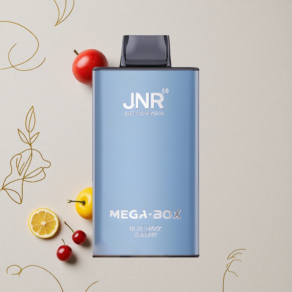 Mirtillo Lampone JNR Mega Box 25000 Puffs 30ml Capacità E-Liquido all'ingrosso Italia