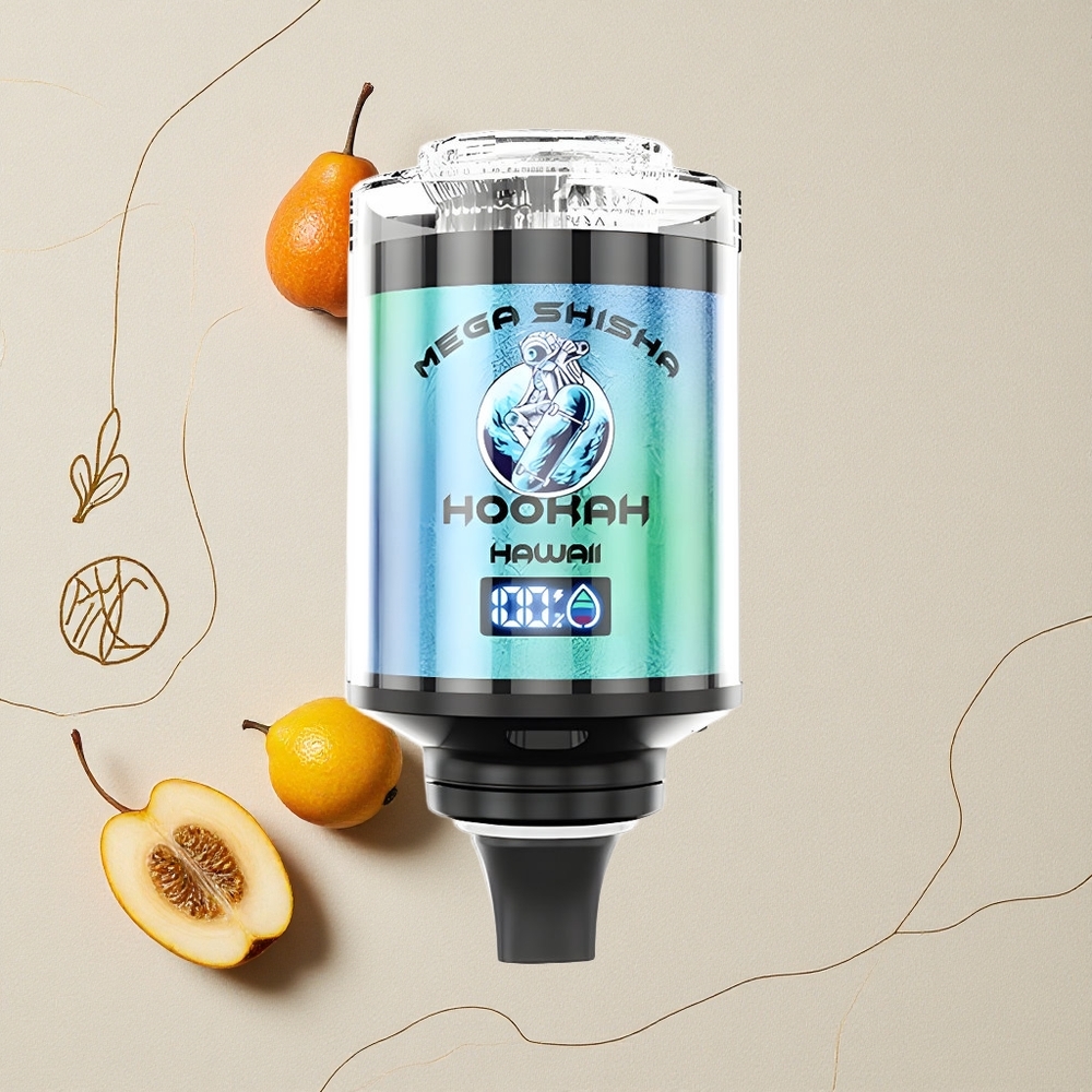 Hawaii JNR Mega Shisha Hookah 100.000 boccate Capacità e-Liquido 60ml all'ingrosso Italia