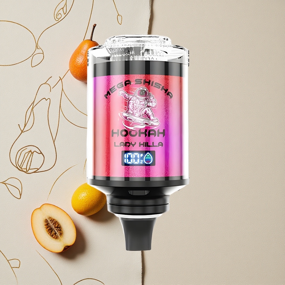 Lady Killa JNR Mega Shisha Hookah 100000 boccate 60ml capacità e-liquid 2200mAh batteria ricaricabile all'ingrosso Italia