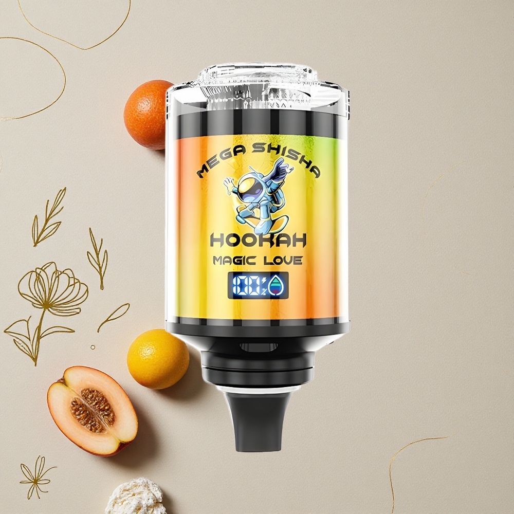 Magico Amore JNR Mega Shisha Hookah 100000 sbuffi 60ml capacità di liquido all'ingrosso Italia