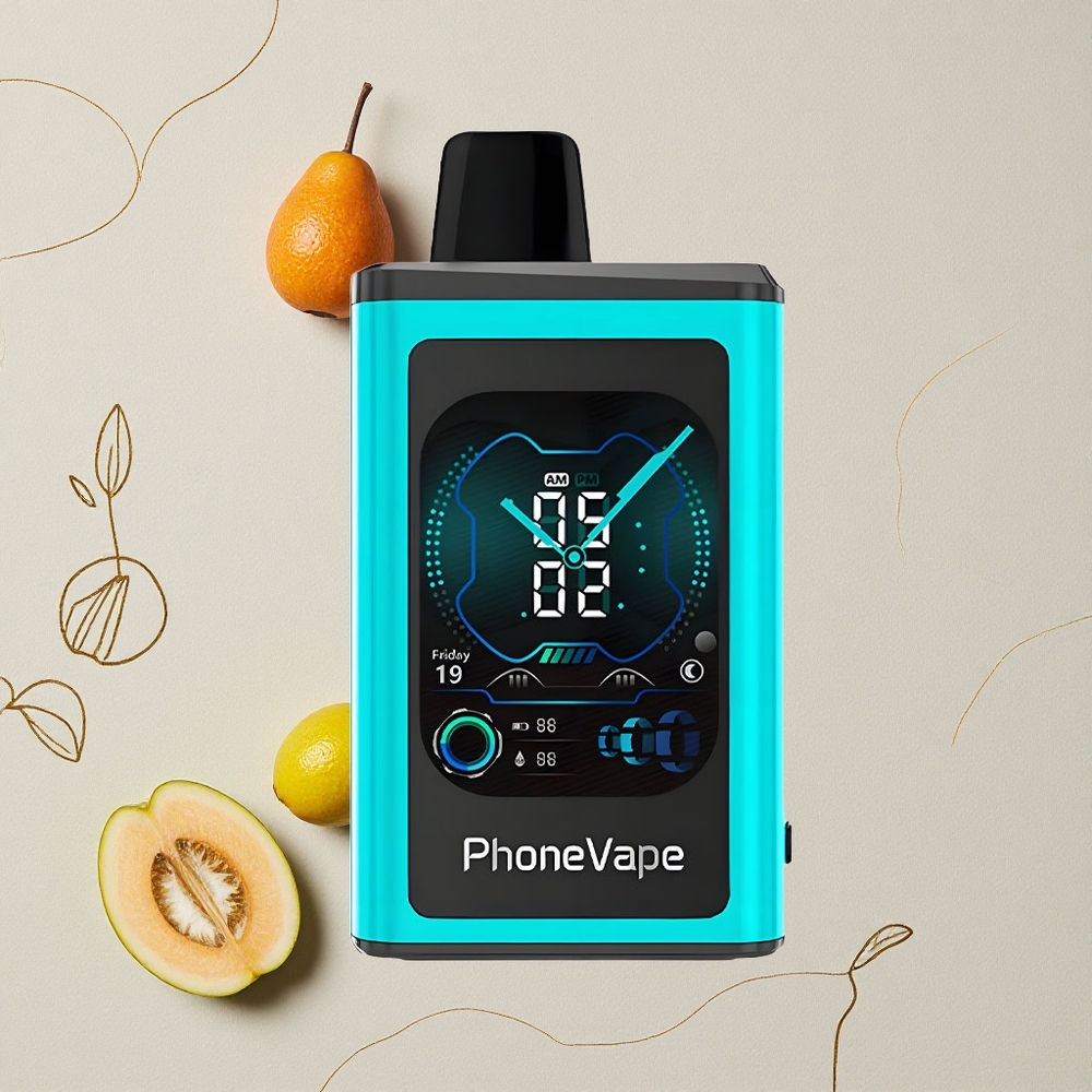 Menta Miami JNR PhoneVape 30000 Puffs Batteria Ricaricabile 850mAh Tipo-C Schermo Completo all'ingrosso Italia