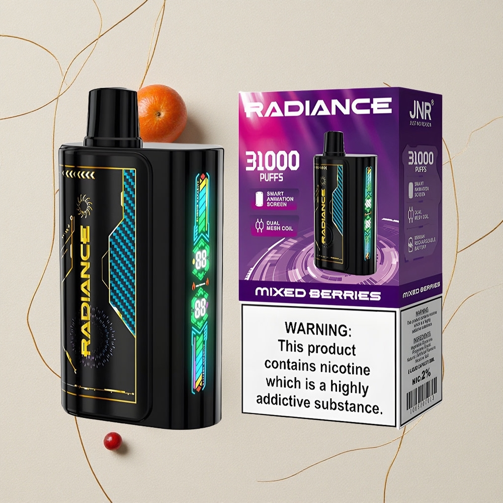 Misto di Bacche JNR Radiance 31000 Tirate 28ml E-liquid all'ingrosso Italia