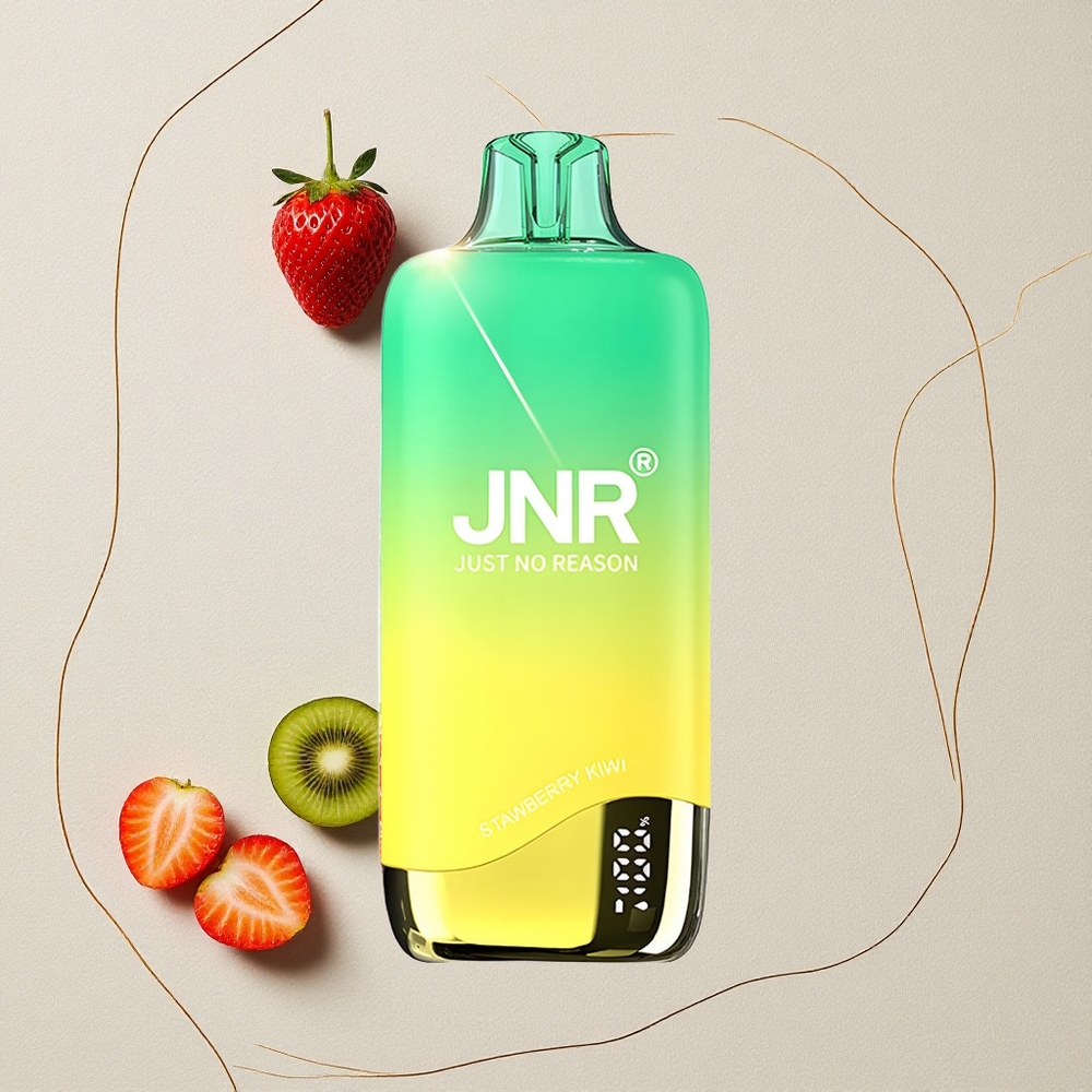 Fragola Kiwi JNR Rainbow 10500 Puff Capacità della Batteria 600mAh Serbatoio e-Liquido 18ml all'ingrosso Italia