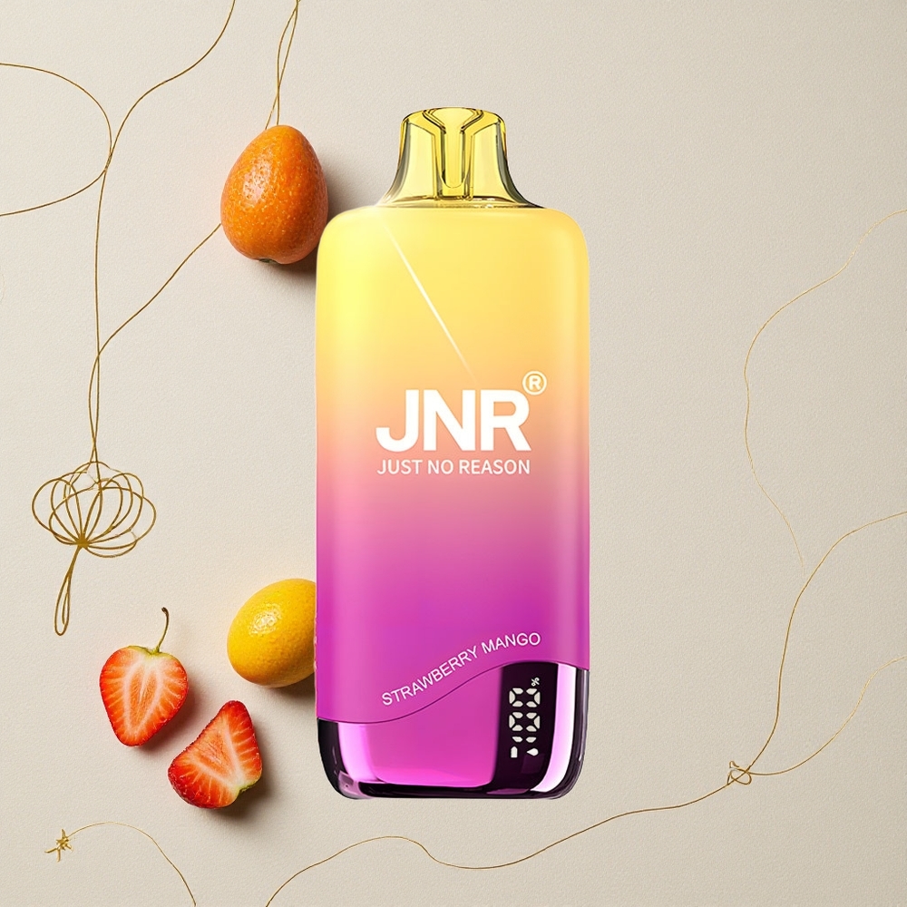 Fragola Mango JNR Rainbow 10500 Puffs Capacità della Batteria 600mAh Serbatoio e-Liquido 18ml all'ingrosso Italia