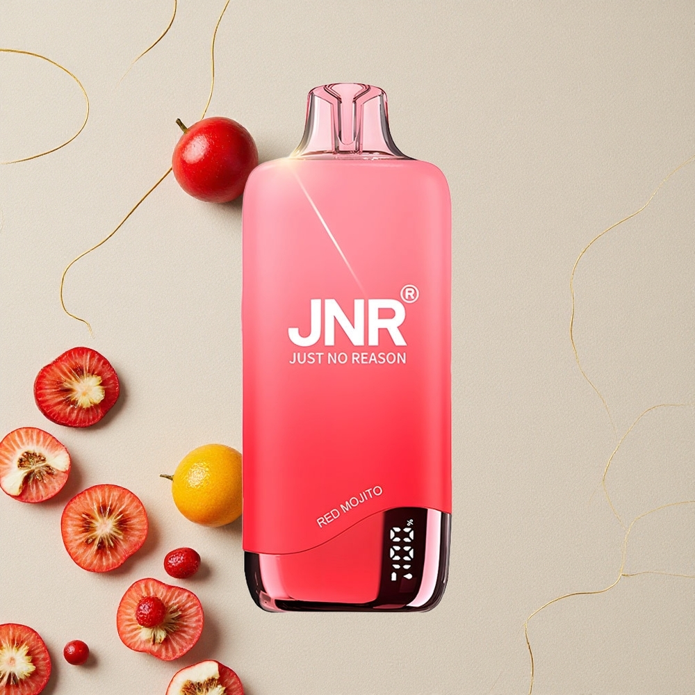 Mojito Rosso JNR Rainbow 10500 Puff 18ml Serbatoio e-Liquido 0,8ohm Mesh Coil all'ingrosso Italia