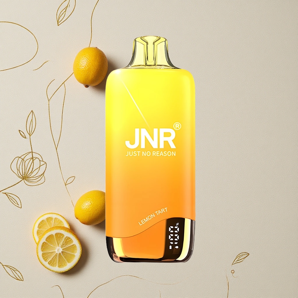 Torta al Limone JNR Rainbow 10500 Puffs 18ml Serbatoio e-Liquid 600mAh Capacità della Batteria all'ingrosso Italia