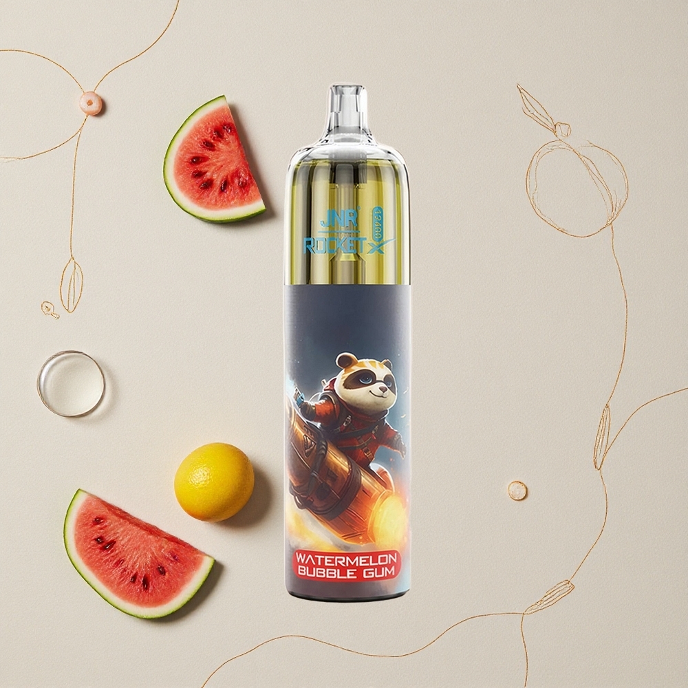 Anguria Gomma da Masticare JNR Rocket-X 12400 Puffs ricarica rapida Type-C 25ml capacità e-liquid all'ingrosso Italia
