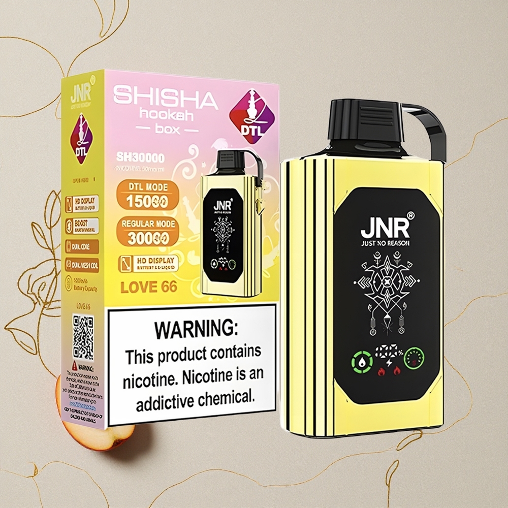 Amore 66 JNR Shisha Hookah Box 20500 Puffs Display HD Batteria 1000mAh all'ingrosso Italia