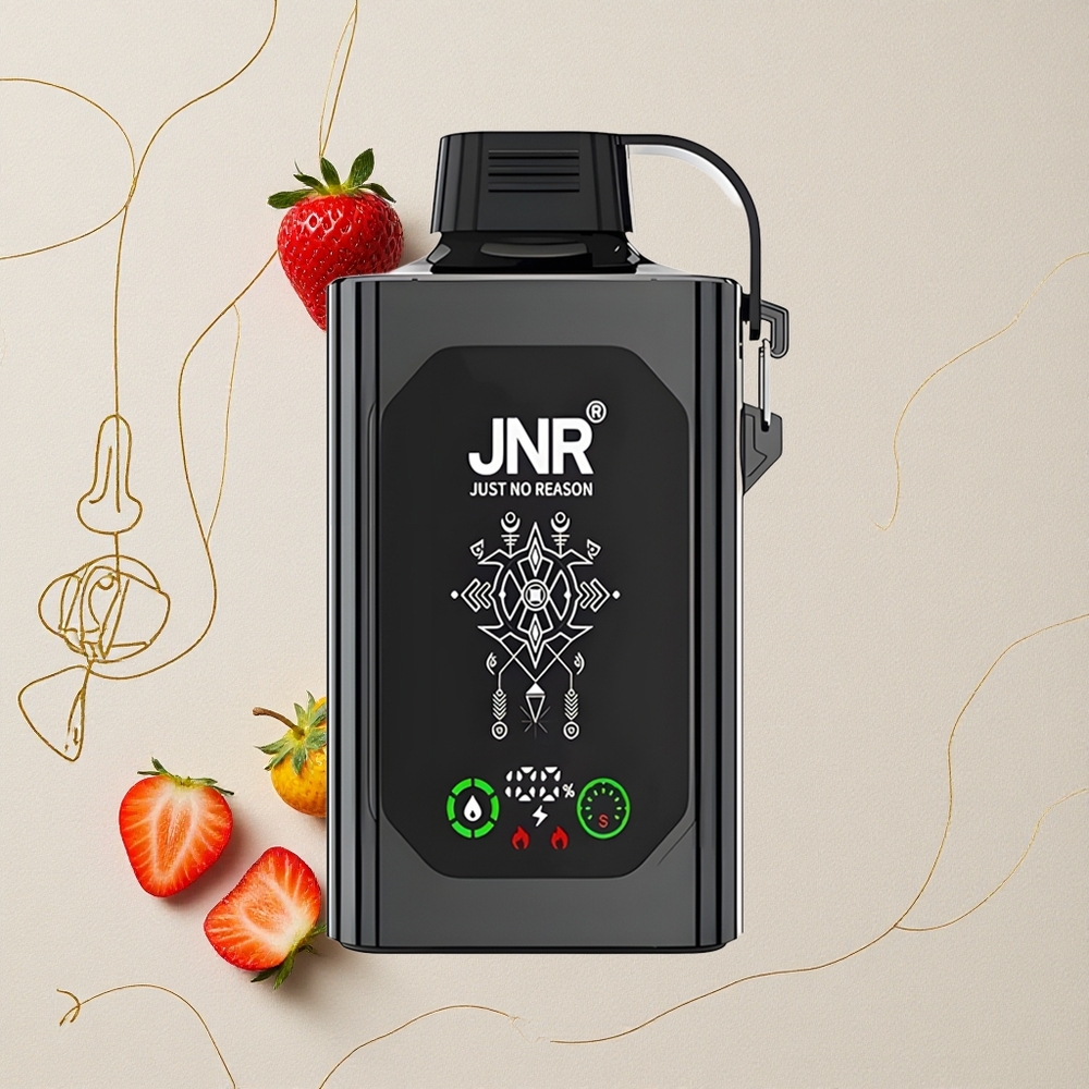 Fragola Ghiaccio JNR Shisha Hookah Box 20500 Puffs Display HD E-liquid 25ml all'ingrosso Italia