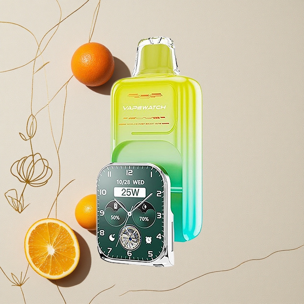 Arancia Mango JNR Vape Watch 30.000 boccate Capacità della batteria 1000mAh all'ingrosso Italia