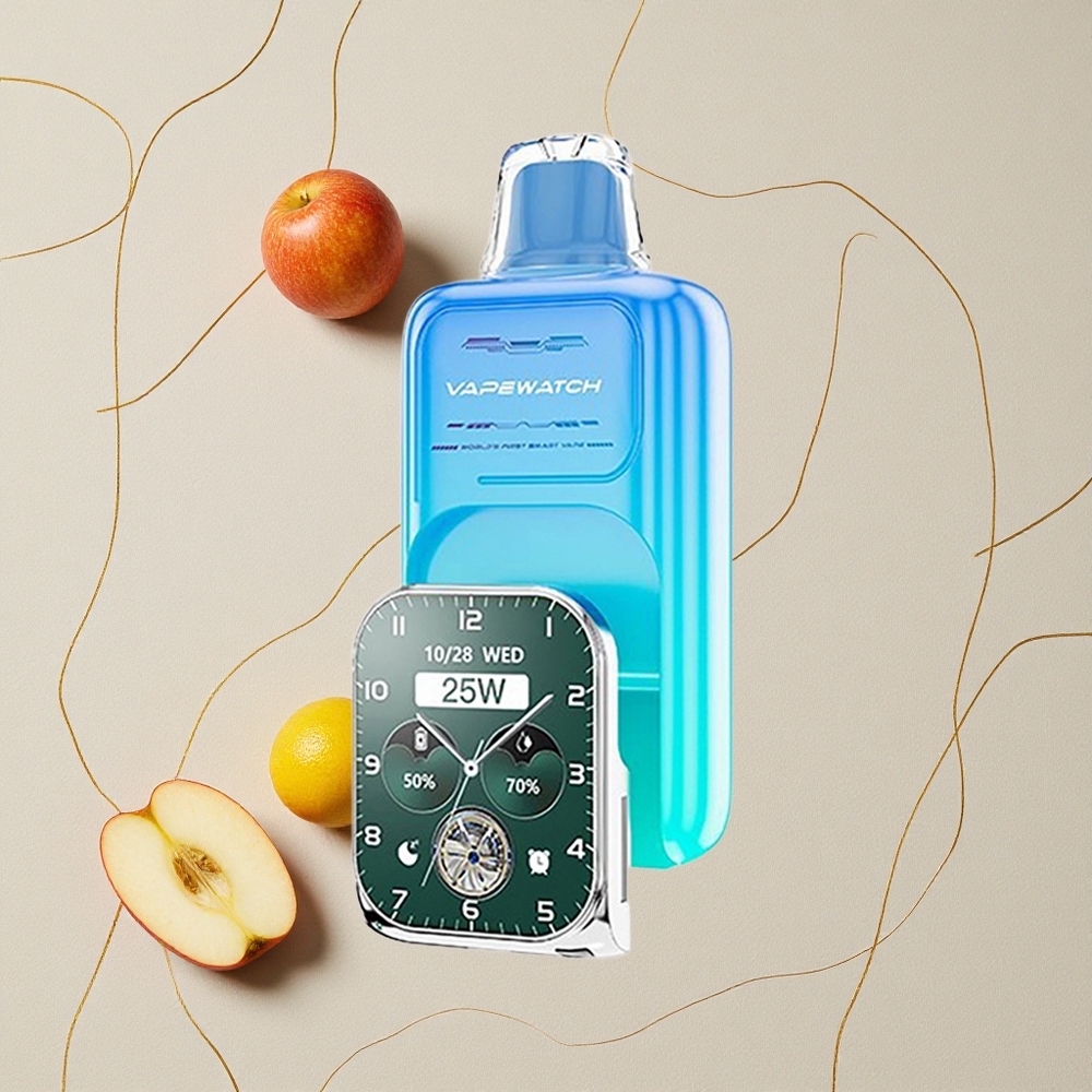 Mela Acida Ghiacciata JNR Vape Watch 30.000 puff Capacità della Batteria 1000mAh all'ingrosso Italia