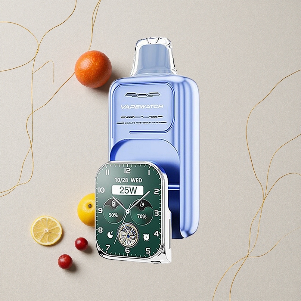 Mirtillo Blu Ghiaccio JNR Vape Watch 30.000 puff Capacità della batteria 1000mAh all'ingrosso Italia