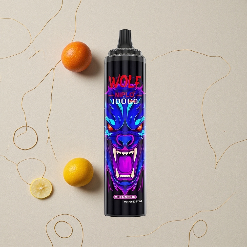 Luna Meta JNR Wolf Niplo 10000 Puffs Mesh Coil 1.0 Ohm Capacità della Batteria 650mAh all'ingrosso Italia