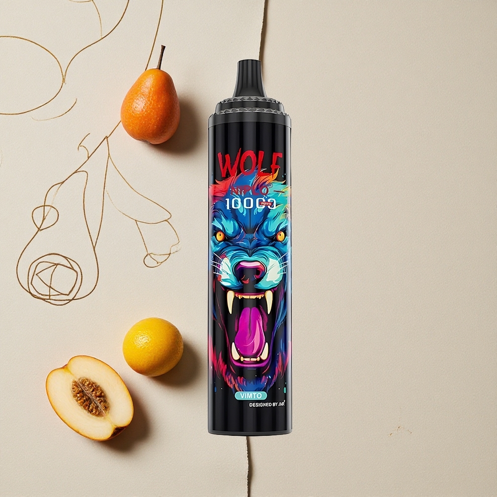Vimto JNR Wolf Niplo 10000 Puff Bobina Mesh 1.0 Ohm Capacità della Batteria 650mAh all'ingrosso Italia
